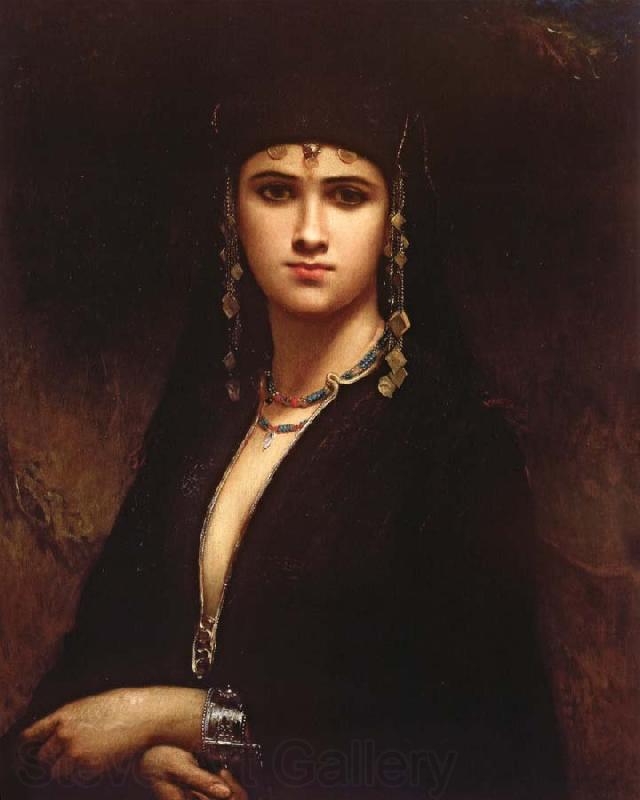 Charles Landelle Egyptian Woman Norge oil painting art